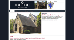Desktop Screenshot of kappachiphi.org