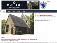 Tablet Screenshot of kappachiphi.org